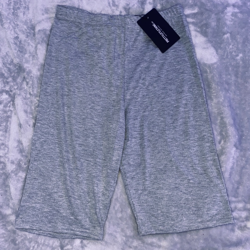 Grey PrettyLittleThing Biker Shorts
